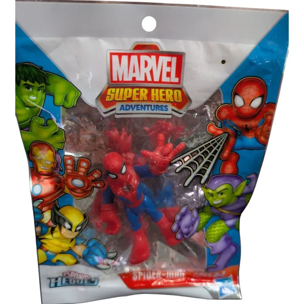 Marvel Spider-Man Toy Figure Set Lot of 3 (New in Package)